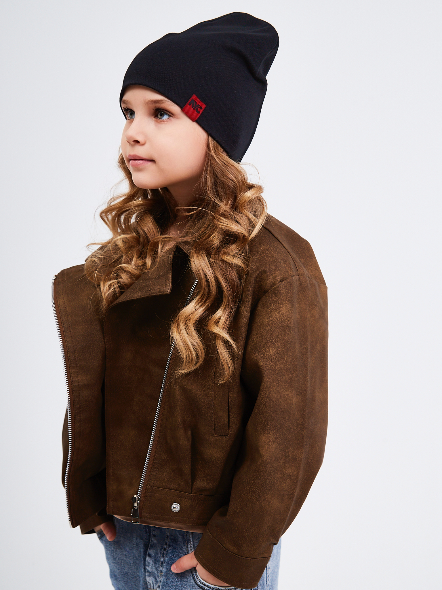 Шапка NYCkids NYC-H-067-plainG-black - фото 12