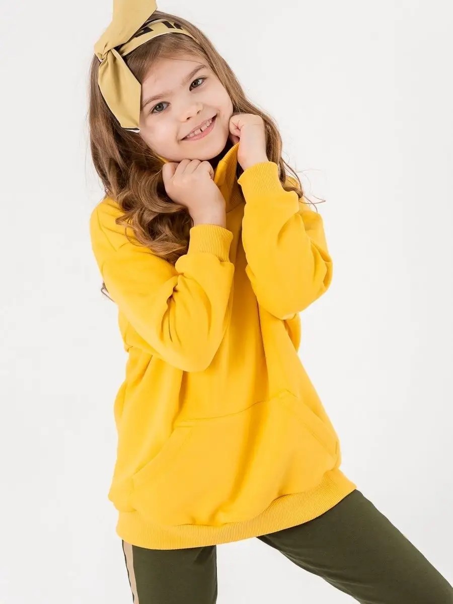 Свитшот MiloTa ТФ04/желтый - фото 1