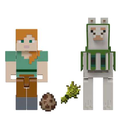 Игровой набор Minecraft Алекс и Лама