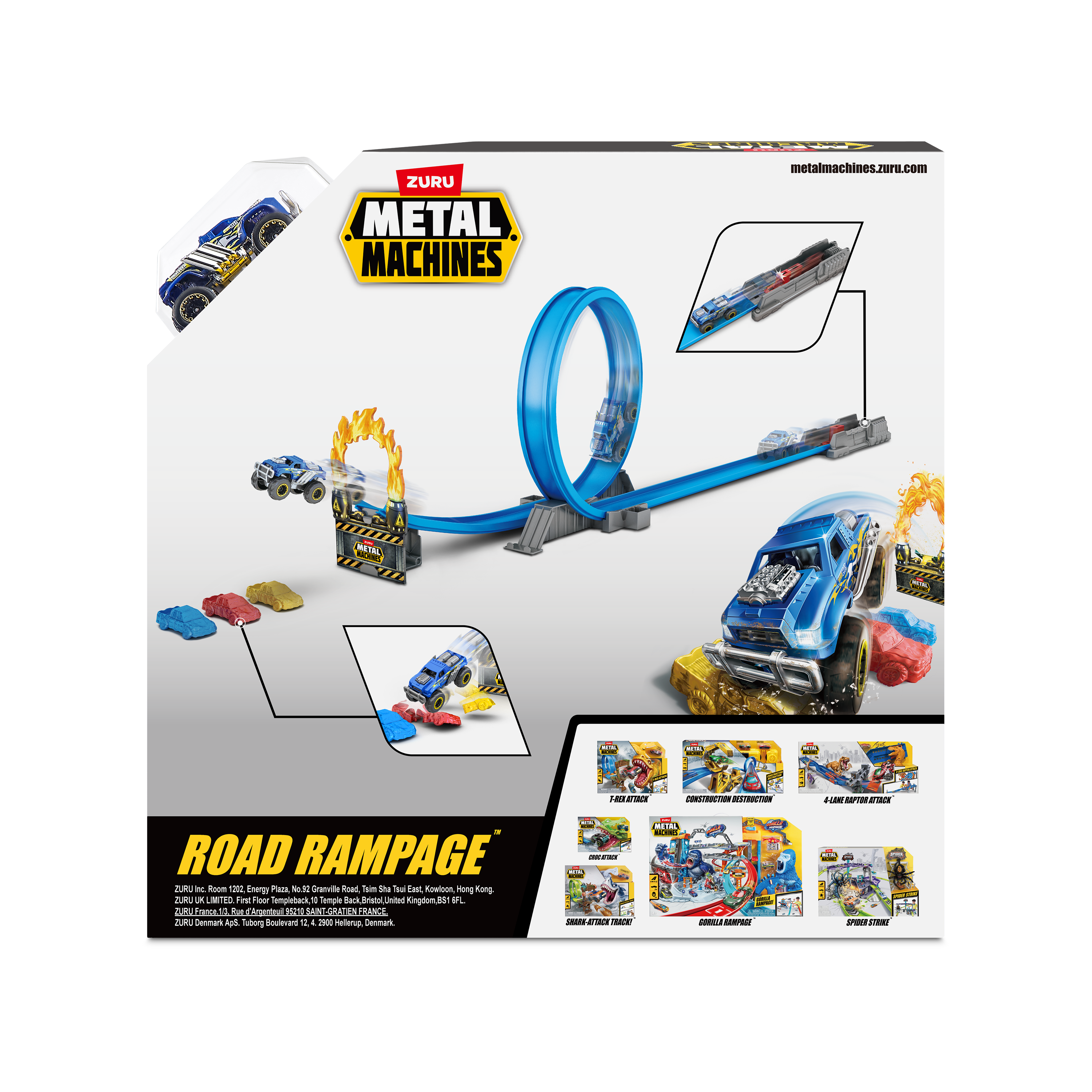 Трек Metal Machines Road Rampage 6701 - фото 12