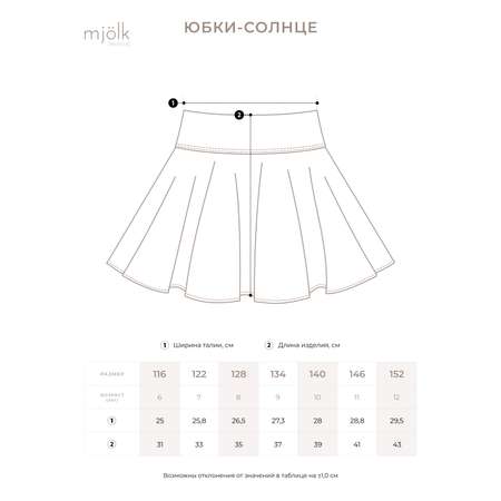 Юбка Mjolk