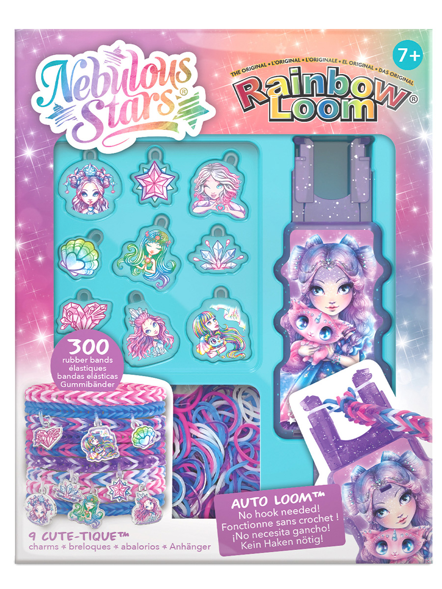Изображение товара Набор для творчества Nebulous Stars плетение браслетов автоматический станок для детей от 7 лет