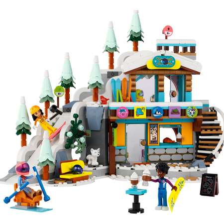 Конструктор LEGO Friends Holiday Ski Slope and Cafe блочный