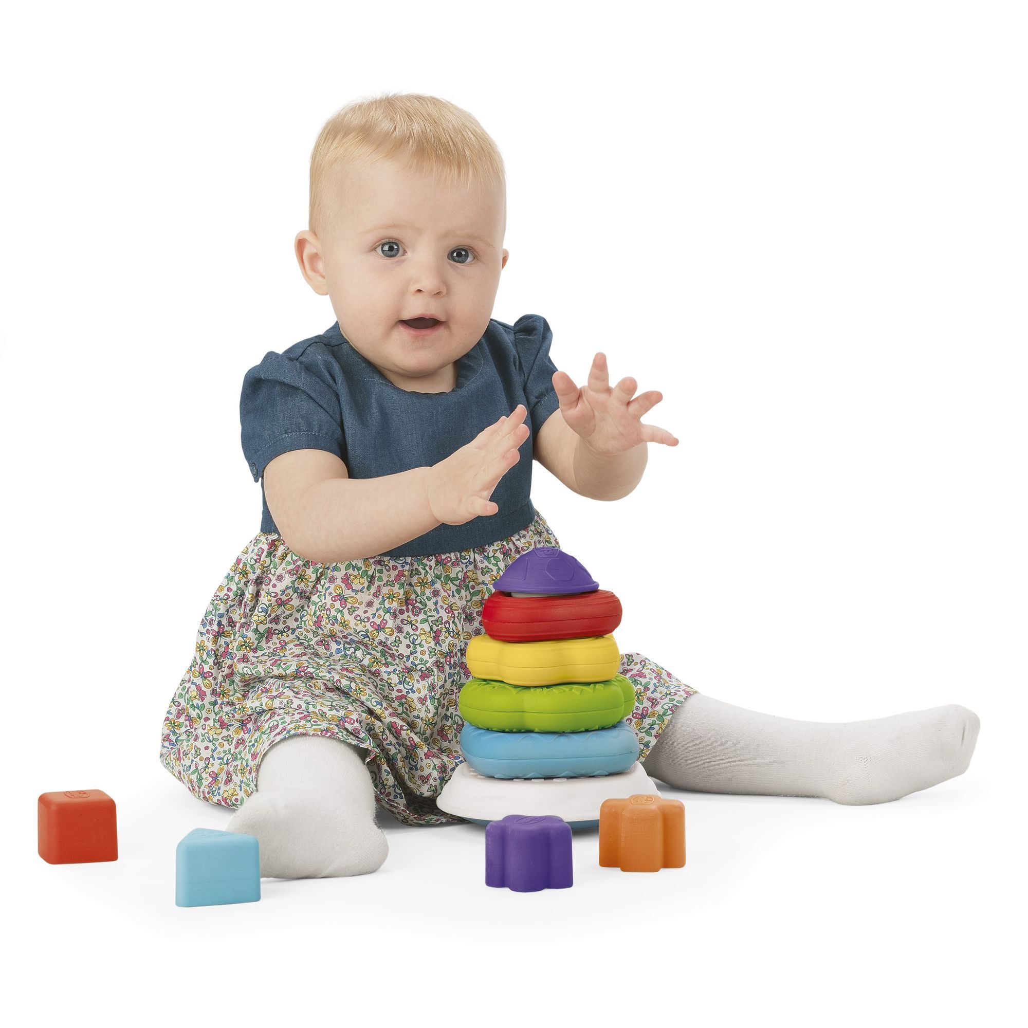 Игрушка Chicco пирамидка - фото 3