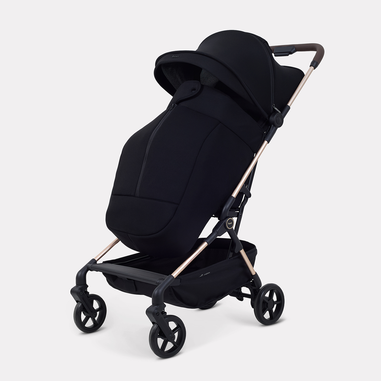 Коляска прогулочная Rant Avion черный - фото 2