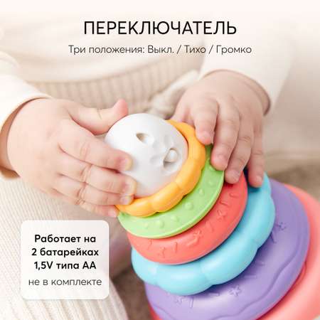 Игрушка Happy Baby пирамидка