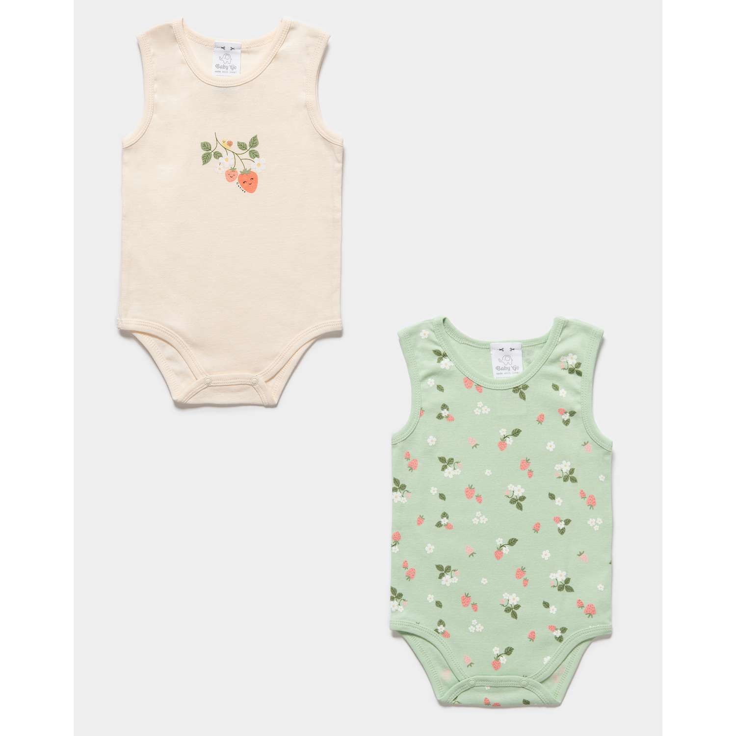 Боди 2 шт BabyGo S24BG1-15601ig-L244 - фото 1