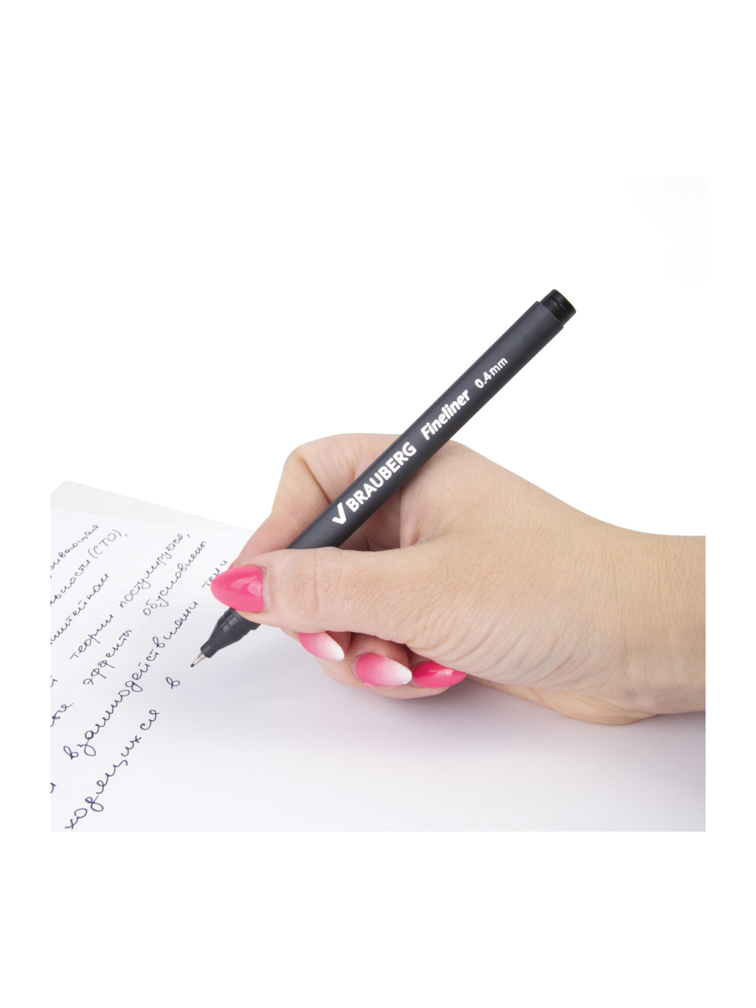 Ручка капиллярная Brauberg 12 шт. - фото 12