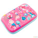 Пенал книжка ЭВРИКА Русалочка розовый