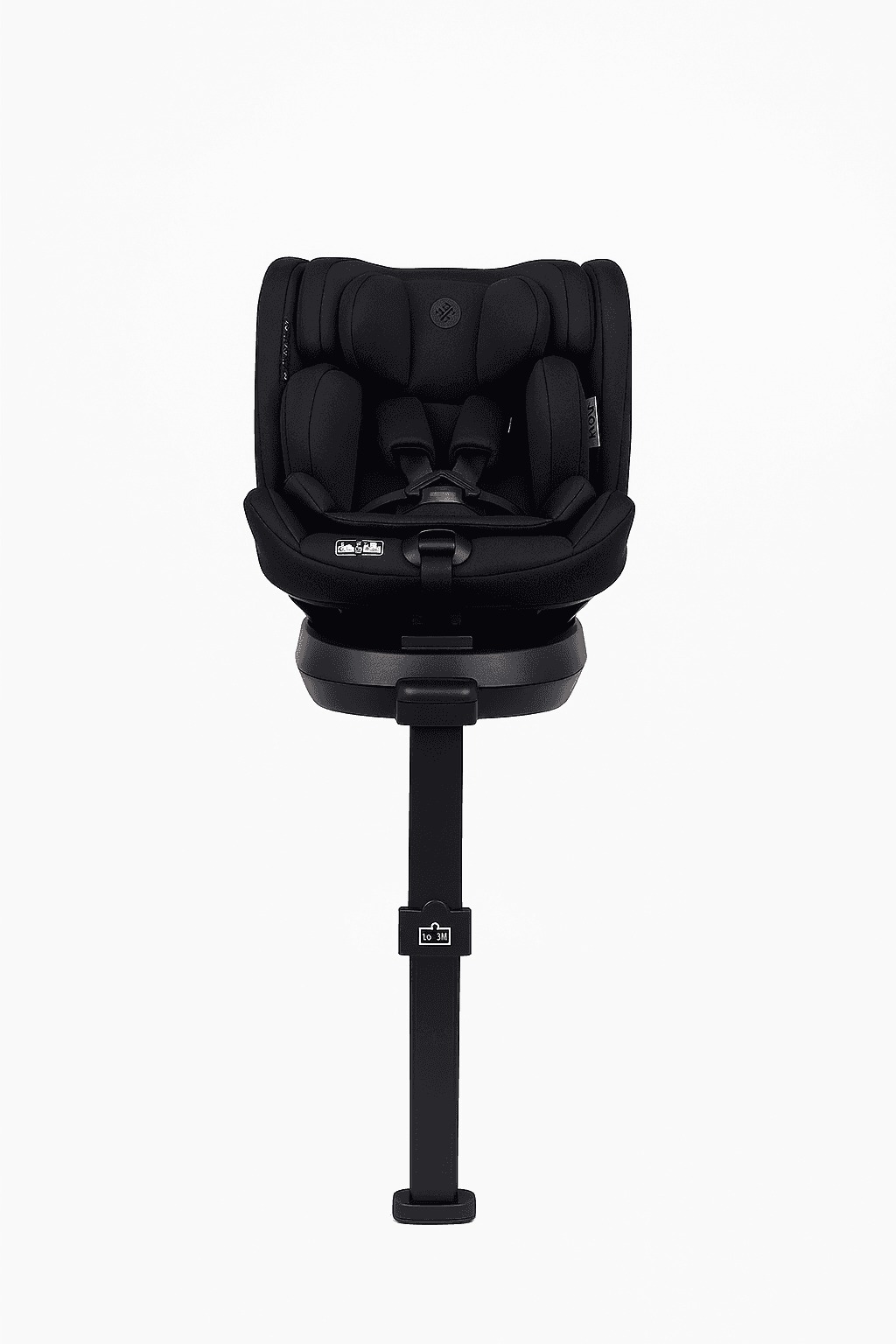 Автокресло agex Grow i-Fix Isofix 0+/1/2/3 (0-36 кг) черный - фото 3