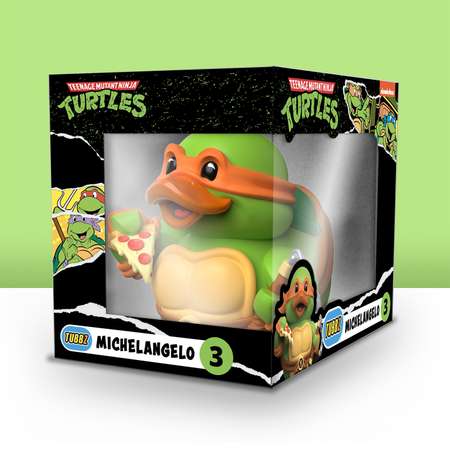 Фигурка Ninja Turtles(Черепашки Ниндзя) Утка Tubbz Микеланджело Box