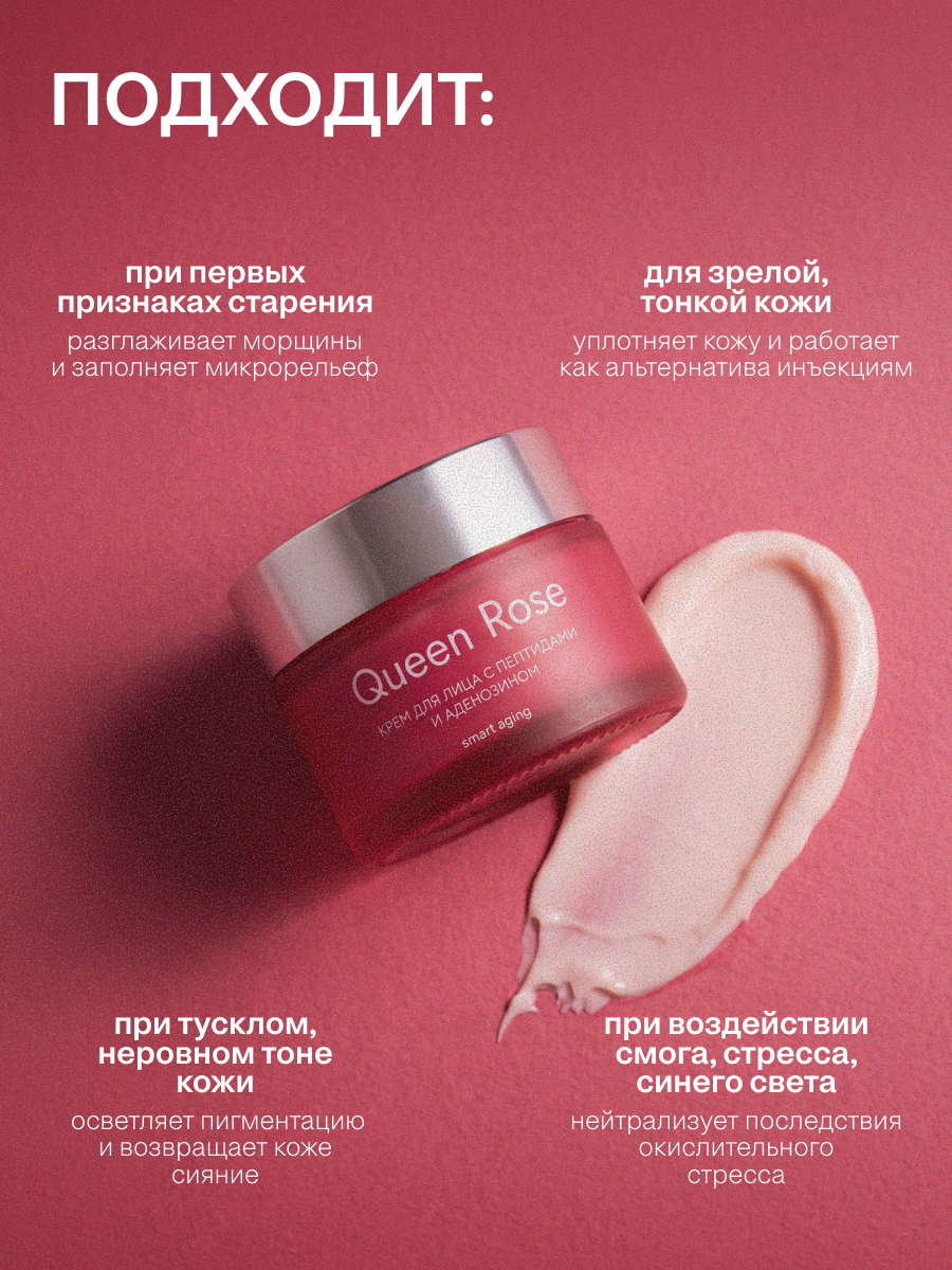 Крем Краснополянская косметика Queen Rose 50 мл - фото 7