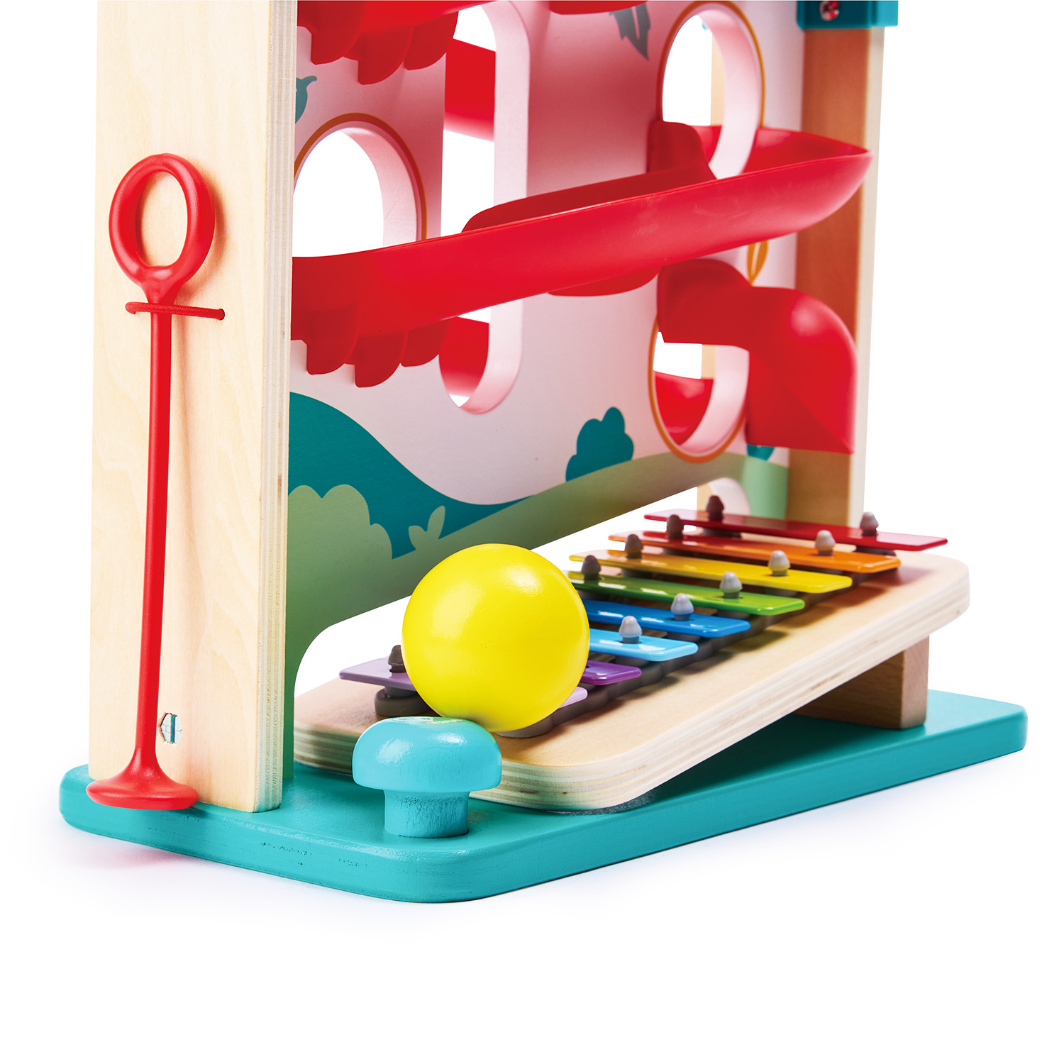 Игрушка музыкальная Hape Домик ксилофон - фото 7