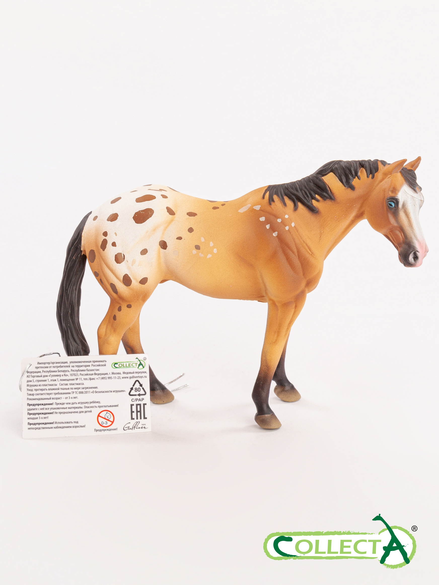 Фигурка Collecta Лошадь жеребец Аппалузы - фото 10