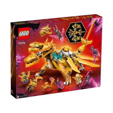 Конструктор LEGO NINJAGO Lloyds Golden Ultra Dragon блочный