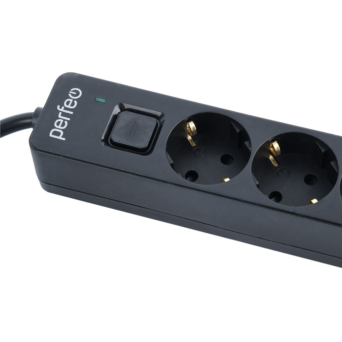Сетевой фильтр Perfeo Real Stream 5 метров 5 розеток черный - фото 3