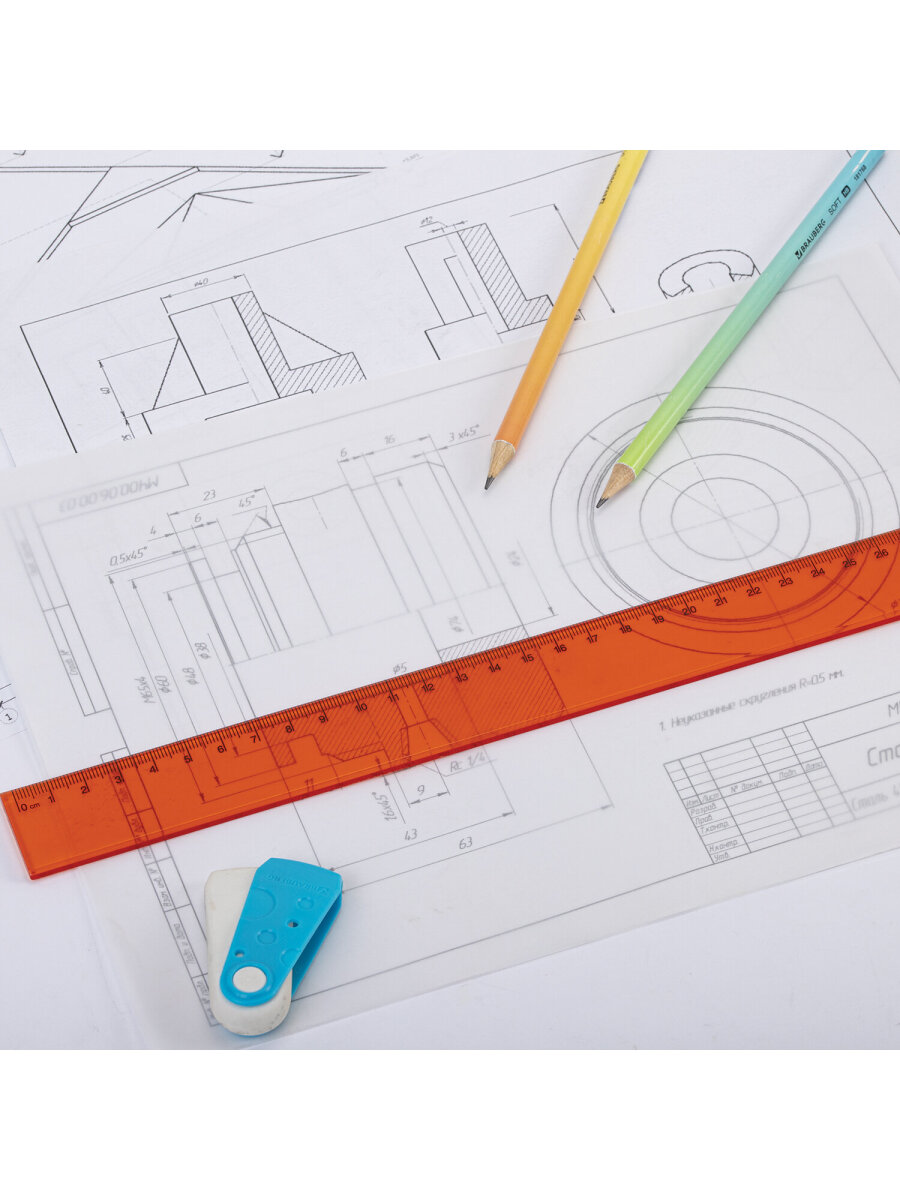 Калька Brauberg 100 лист. - фото 6