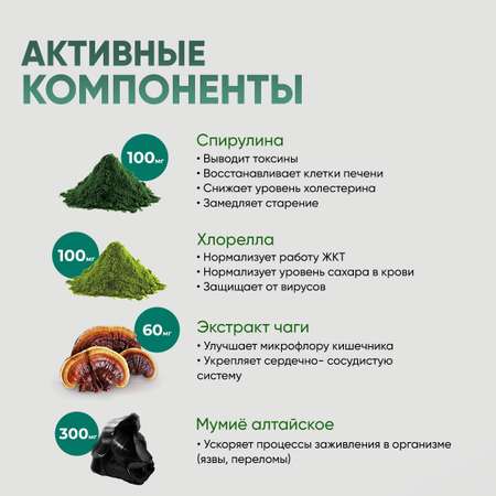 Спирулина и хлорелла qeep бады для похудения детокс