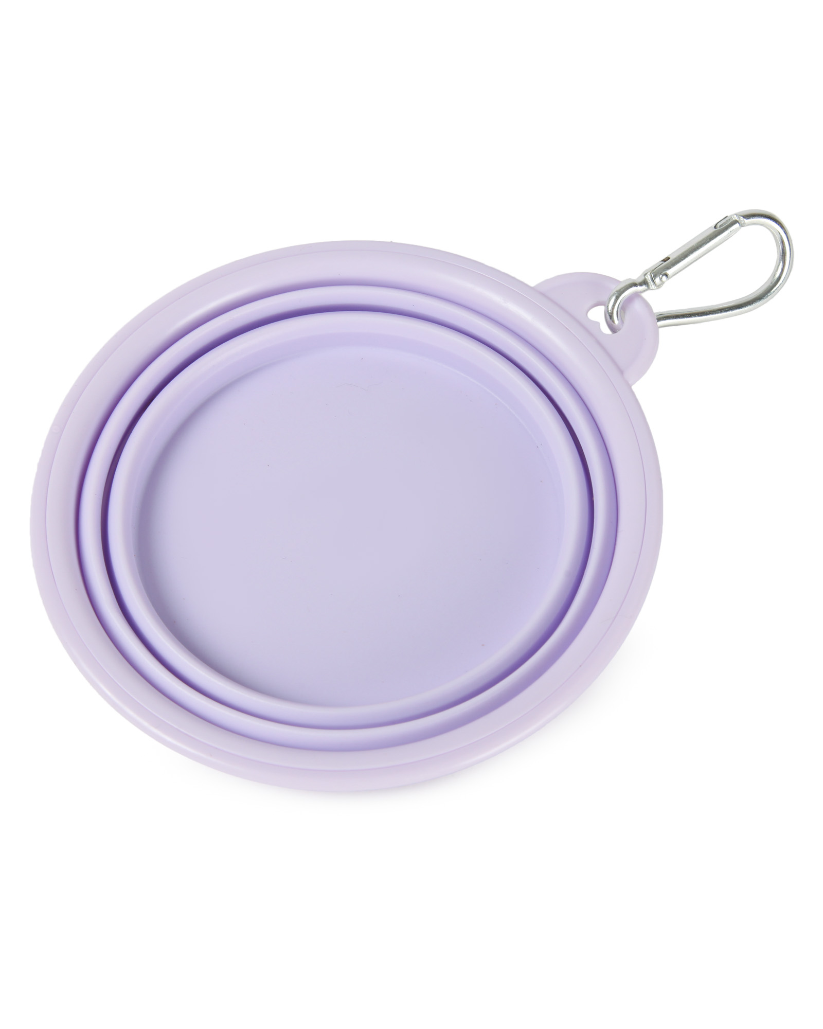 Миска силиконовая Barbaks Источник складная фиолетовая 350мл - фото 3