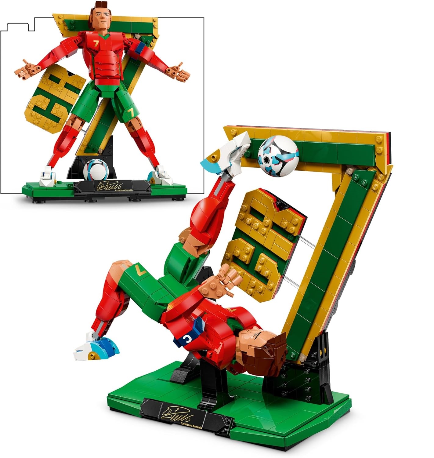 Конструктор LEGO Editions Роналду-футбольная легенда 854 дет. - фото 2