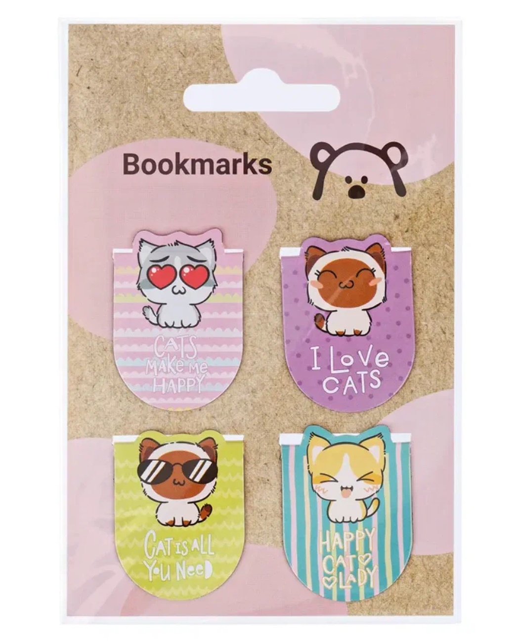 Магнитная закладка Meshu 4 шт. - фото 1