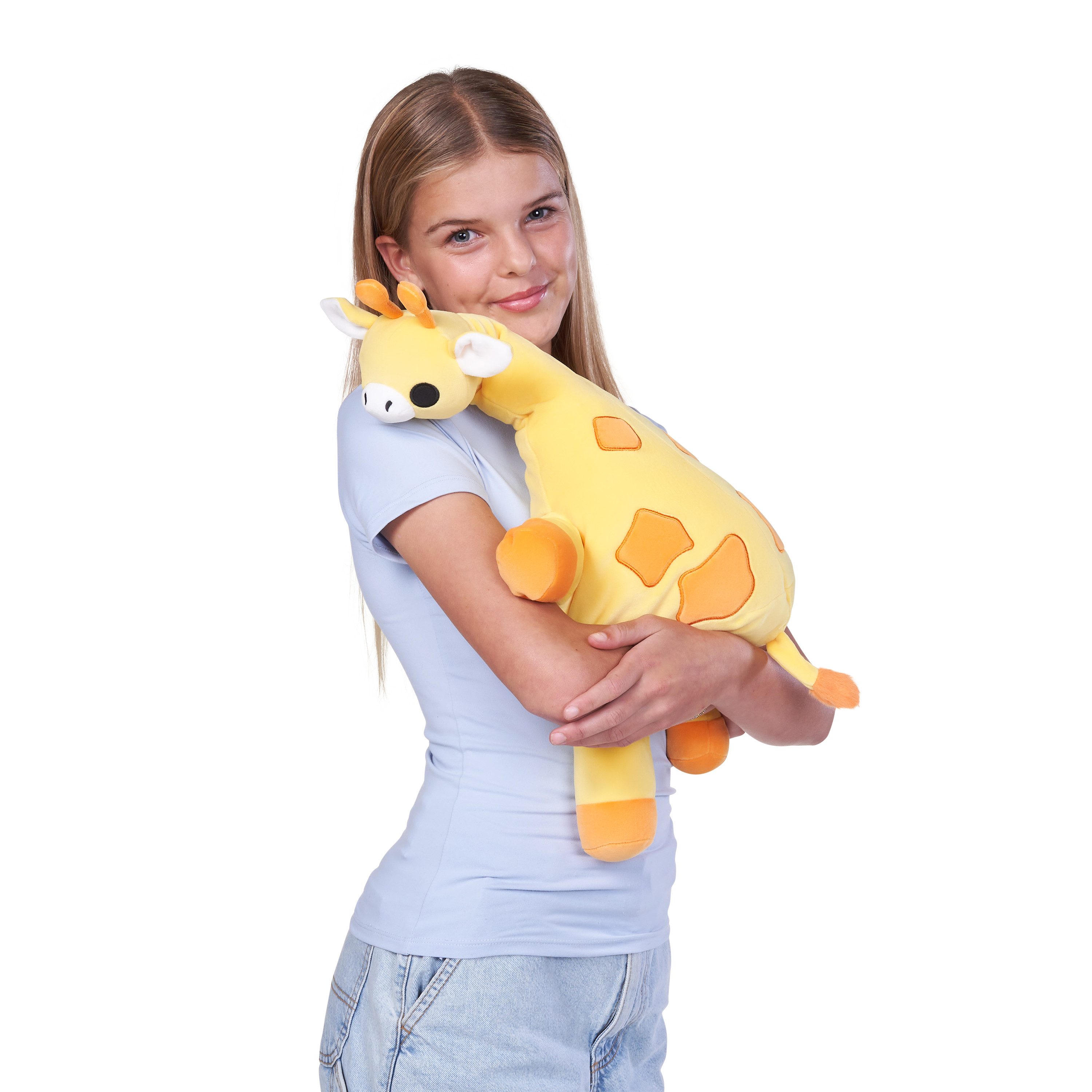 Игрушка мягкая Zuru HUG A LUMPS Series 2 M Жираф Джиджи 14903E - фото 8