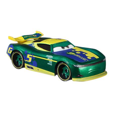 Автомобиль Cars Эрик Педалли зеленый