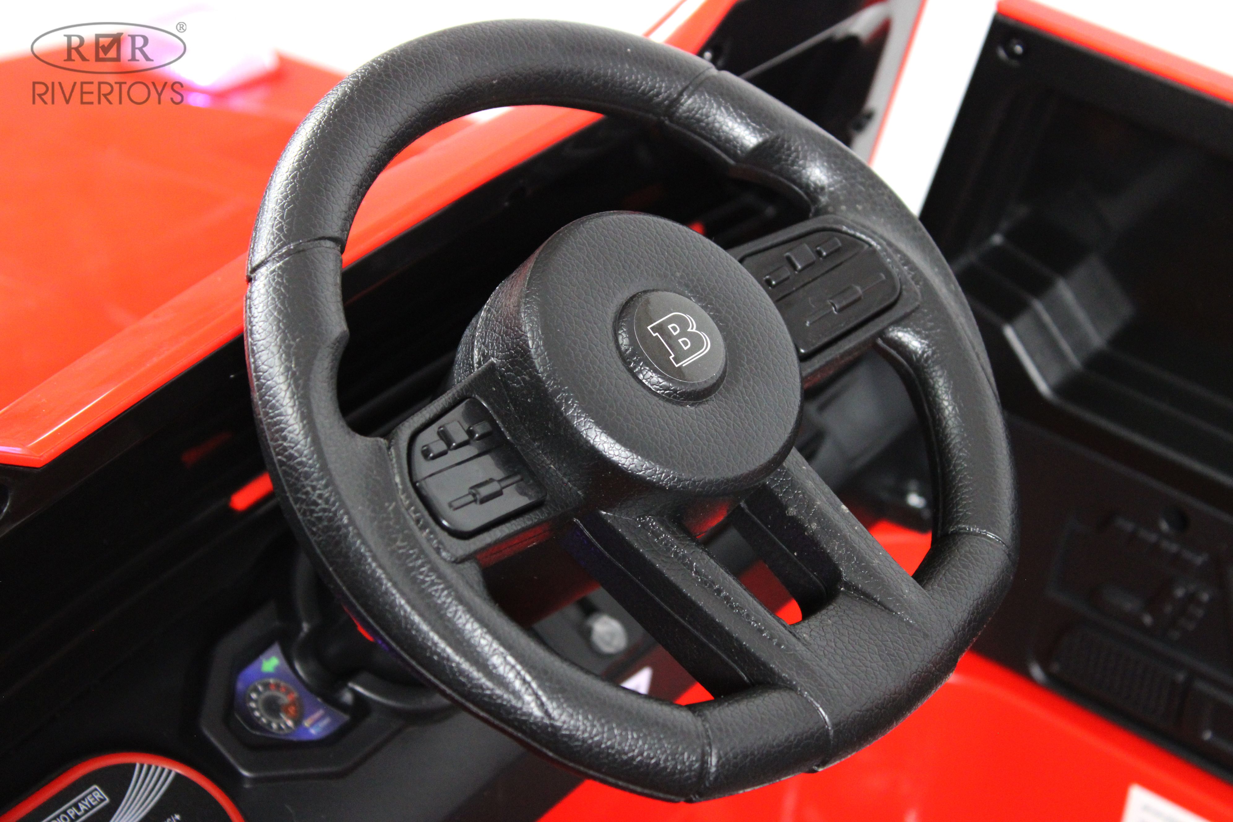 Электромобиль RIVERTOYS Mercedes Z111VO-RED С пультом ДУ - фото 6