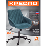 Компьютерное кресло TETCHAIR велюр малахит