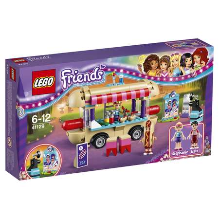 Конструктор LEGO Friends Фургон с хот-догами блочный