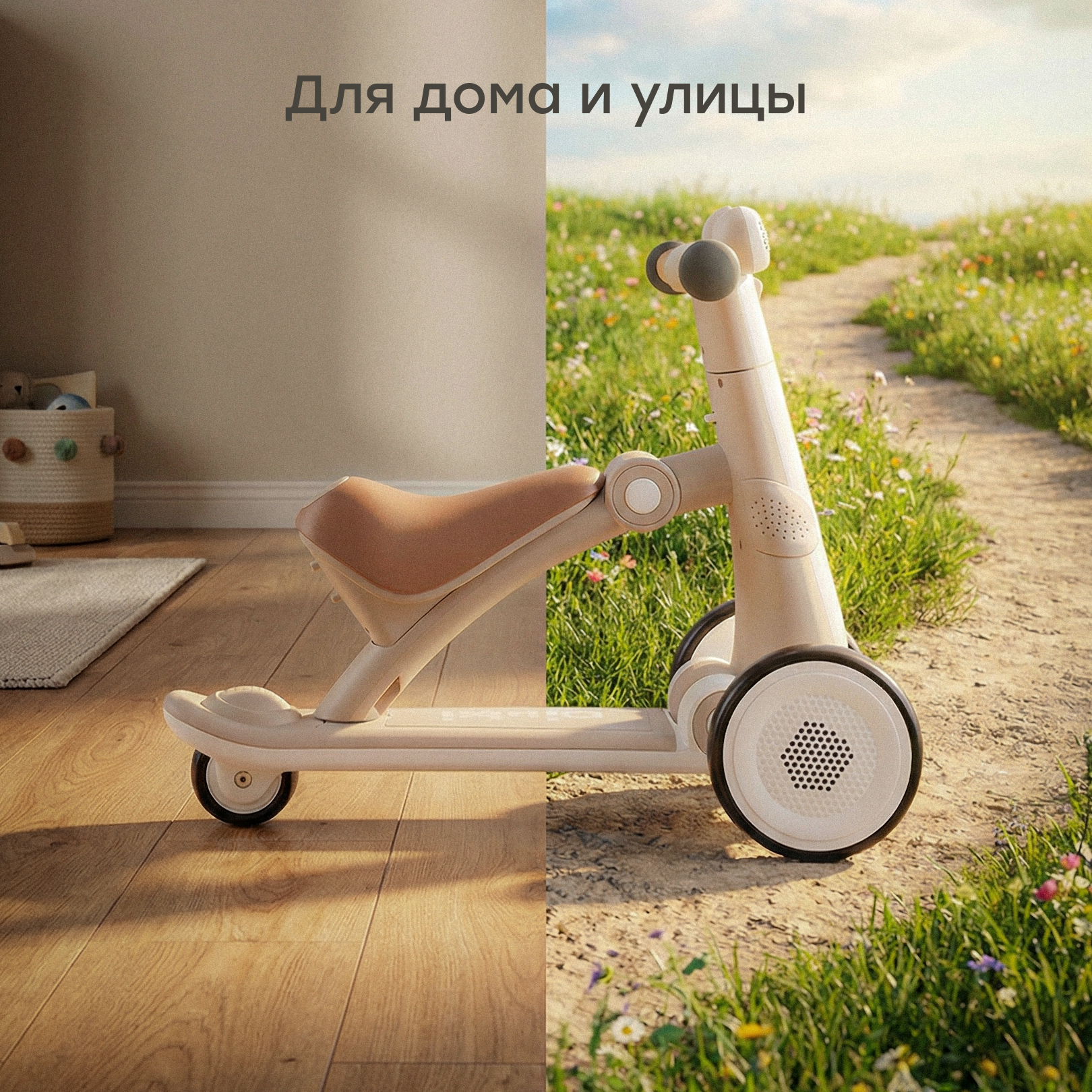 Трехколесный беговел Happy Baby - фото 7