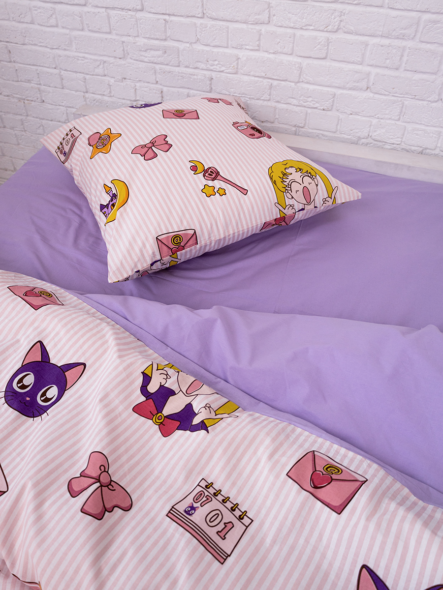 Комплект постельного белья BRAVO kids dreams Аниме полутораспальный 3 предм. - фото 11