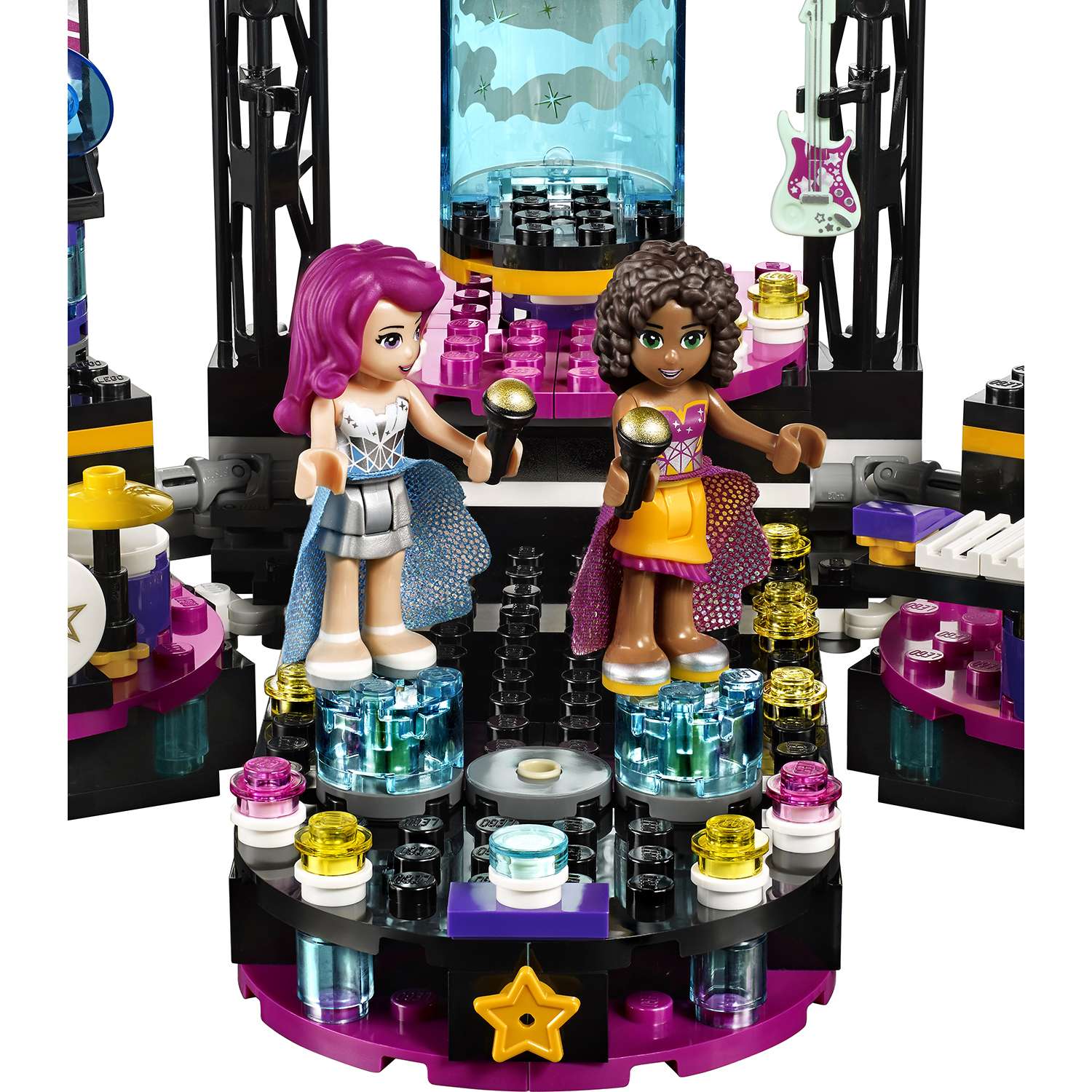 Конструктор LEGO Friends Поп звезда: сцена блочный - фото 9
