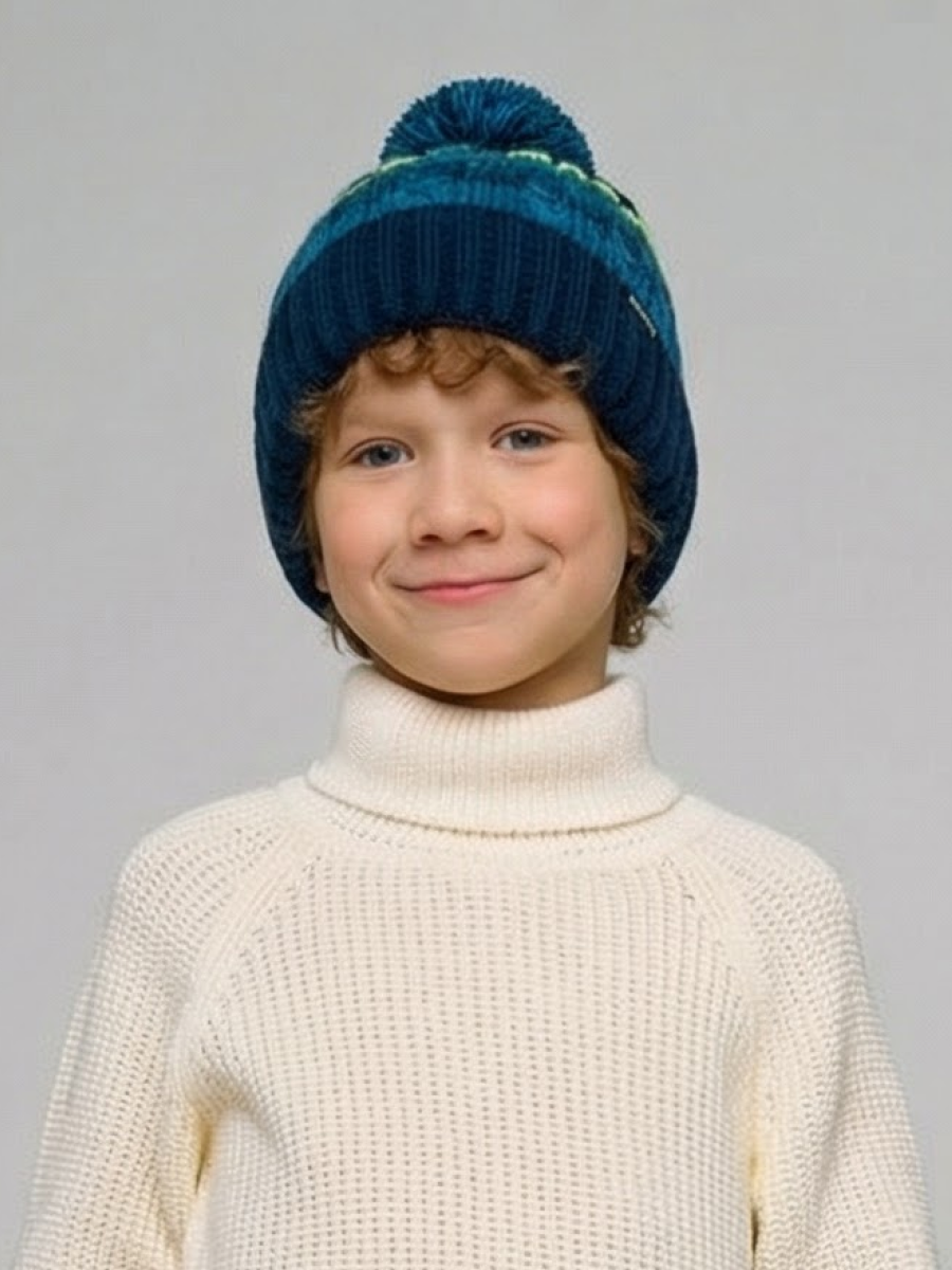 Шапка GUSTI GW25AC1221B-BLUE - фото 1