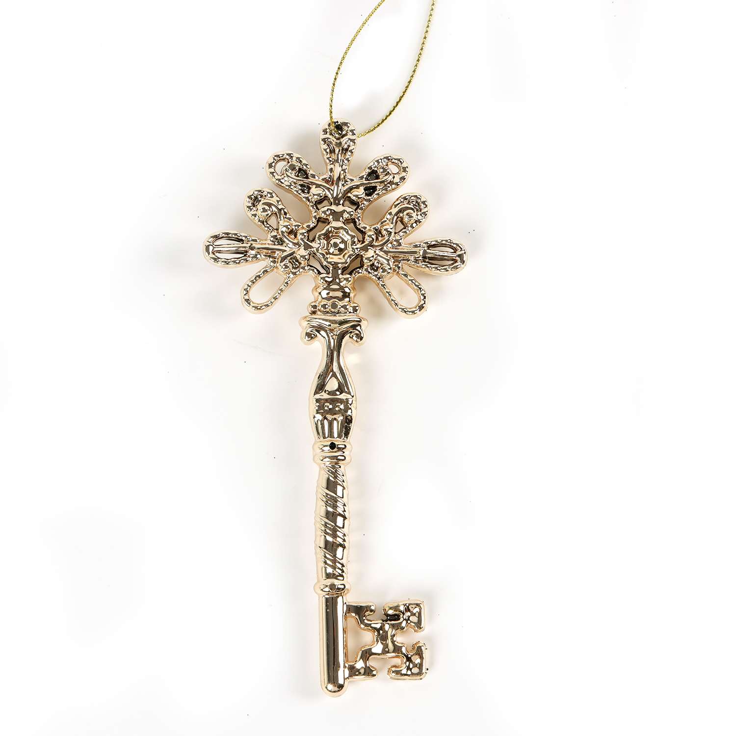 Подвеска ёлочная ё Золотой ключик - фото 1