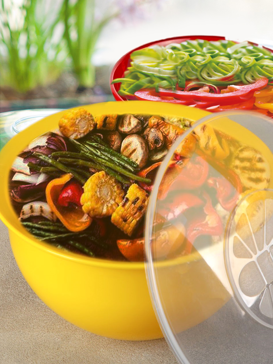 Набор посуды Solaris 6 мисок 0.6л в контейнере - фото 4