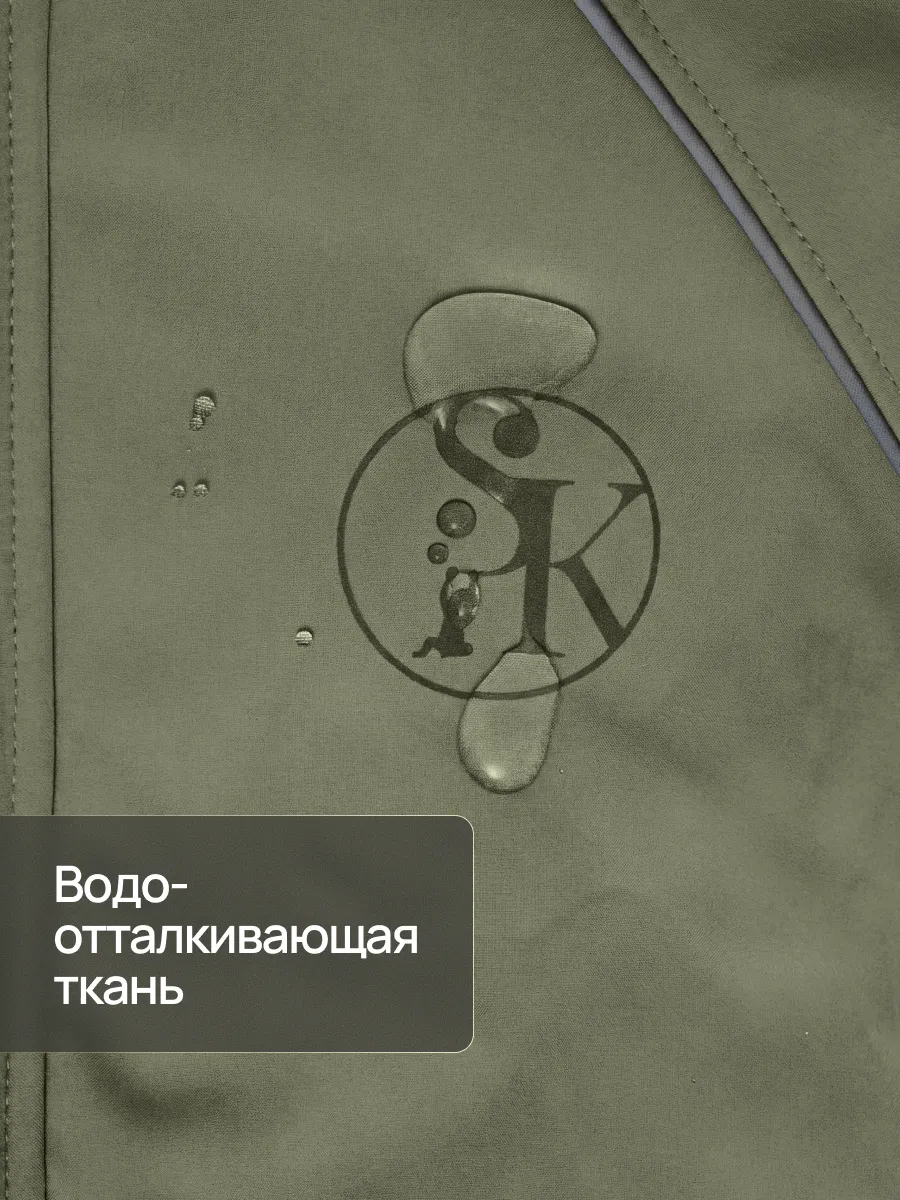 Комбинезон Супер Пупс Комб/сф/пл/оливковый - фото 7