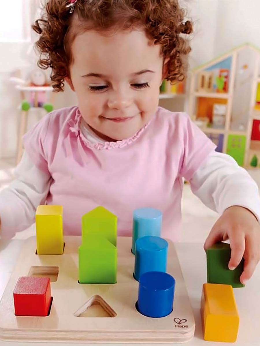 Игрушка Hape сортер Цвета и формы - фото 2