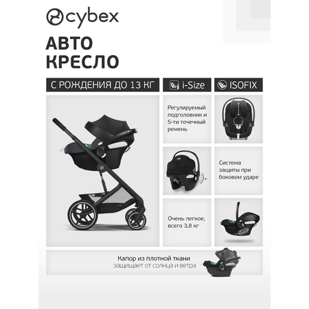Коляска 3в1 Cybex Balios S Lux 3в1 2025