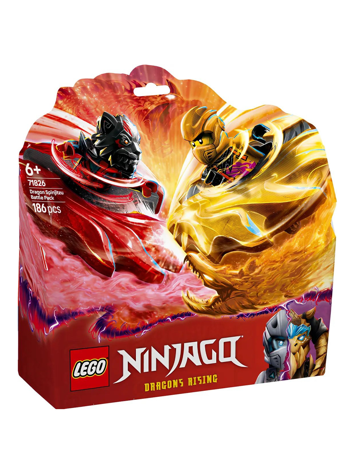 Конструктор LEGO NINJAGO Дракон Кружитсу 186 дет. - фото 1