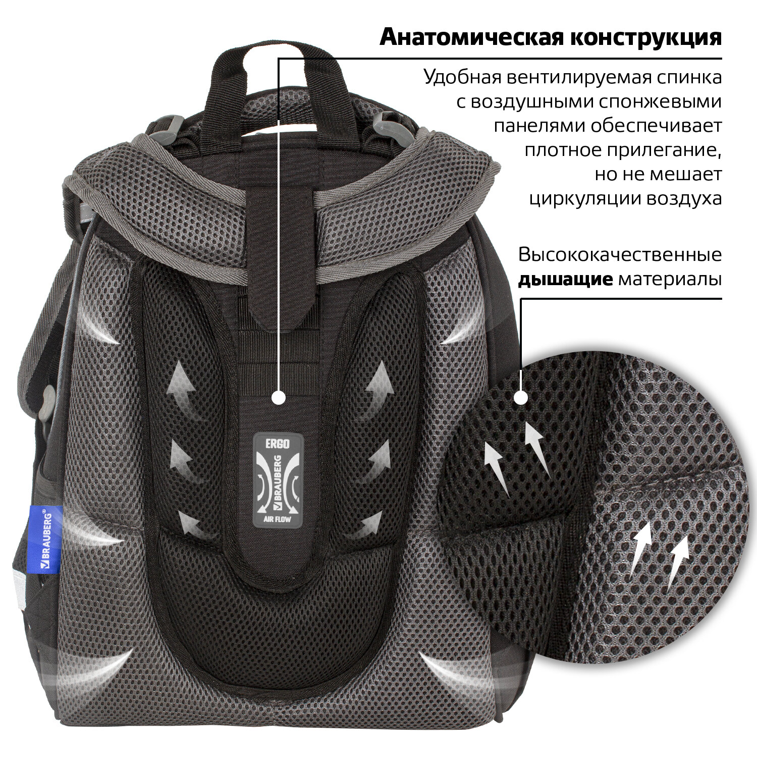 Ранец Brauberg Premium Ufo - фото 6