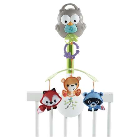 Мобиль Fisher Price Лесные друзья 3в1 музыкальный CDM84