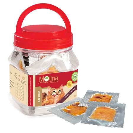 Лакомство для кошек Molina филе скумбрии 200г