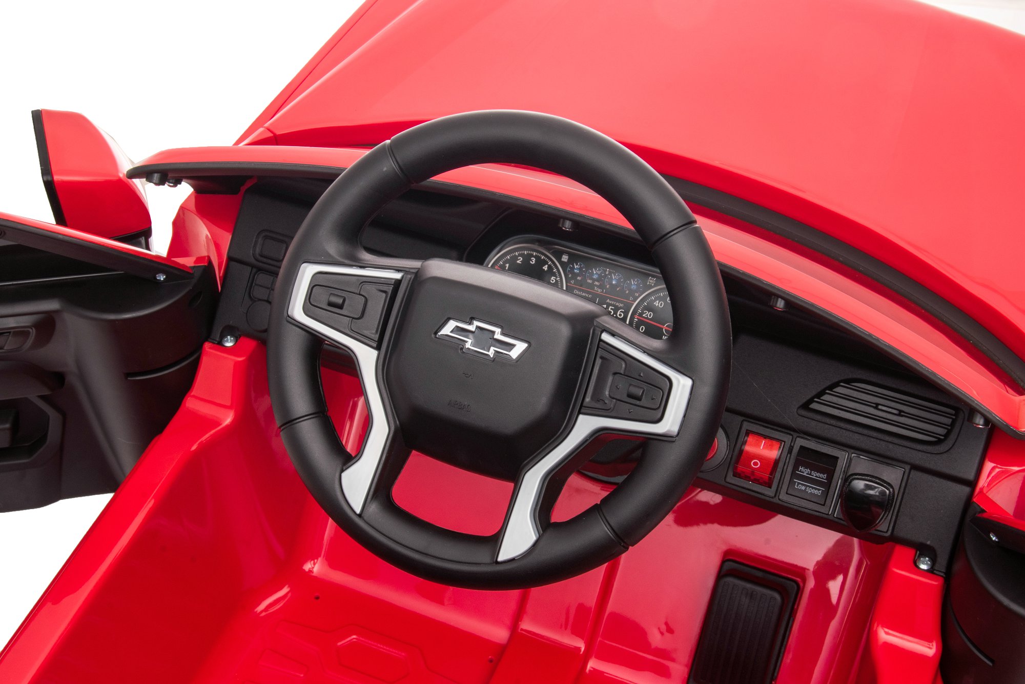Электромобиль TOYLAND Chevrolet Tahoe КОЛЕСА EVA С пультом ДУ - фото 16