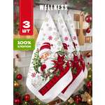 Полотенце Wellness Декабрь 38 x 63 см 3 шт.