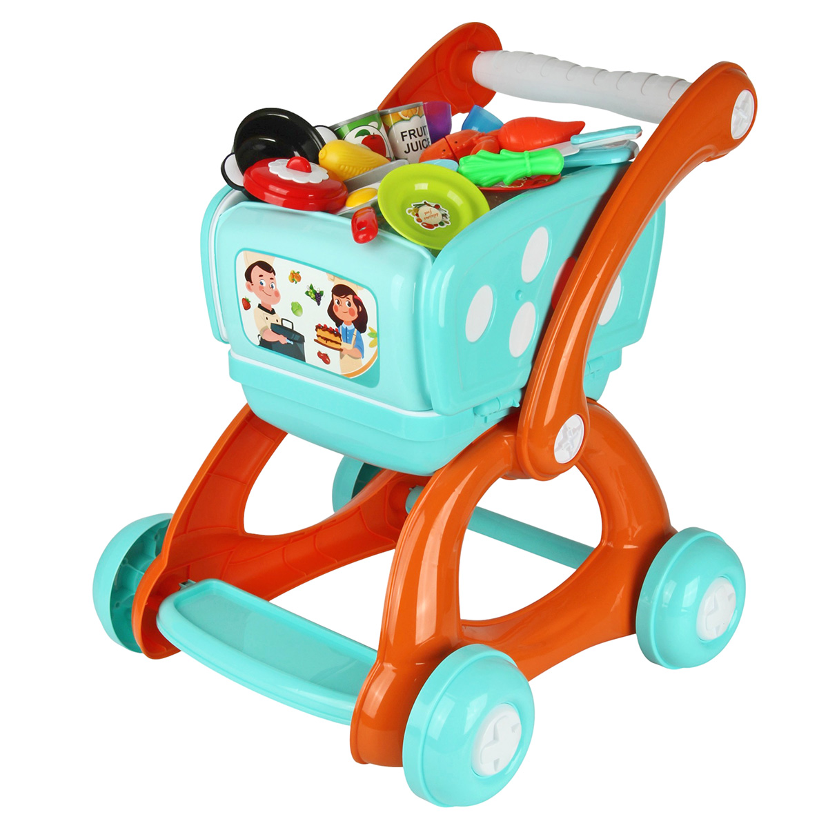 Игровой набор Veld Co тележки и корзинки - фото 15