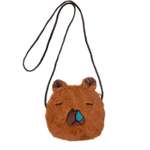 Сумочка пушистая Mazari Capybara 15*14см