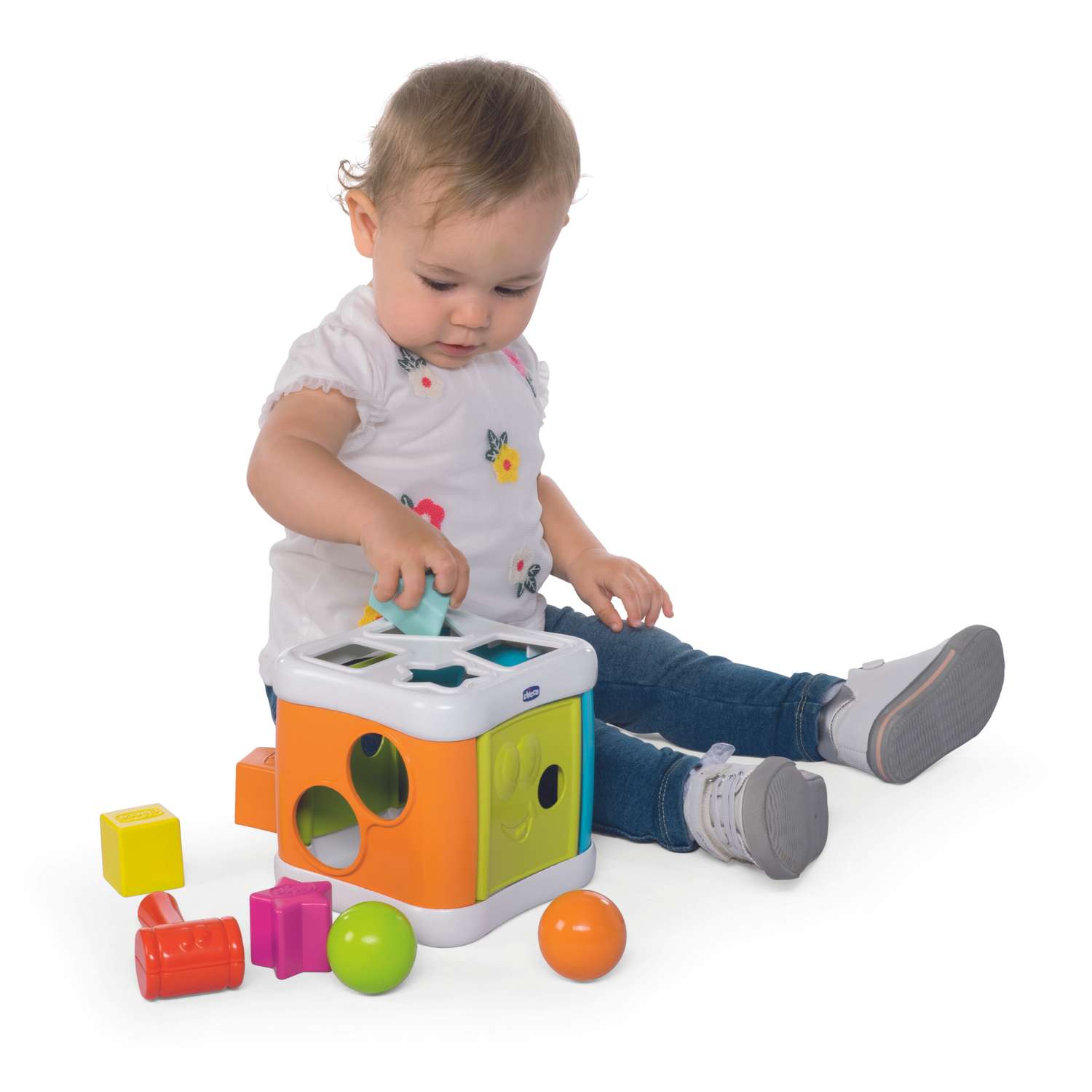 Игрушка Chicco сортер Кубик - фото 9