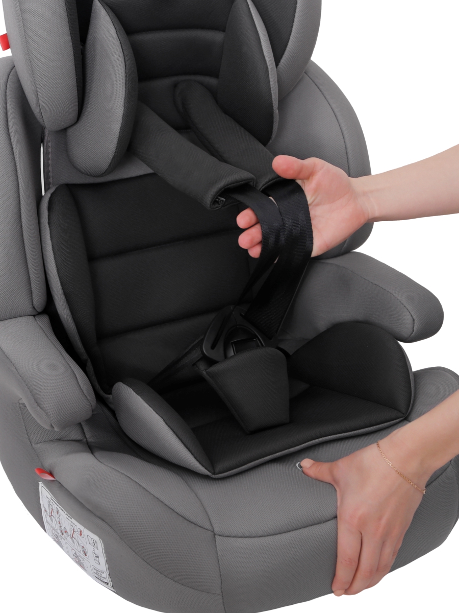 Автокресло Еду-Еду KS 575 Isofix 1/2/3 (9-36 кг) серый - фото 6