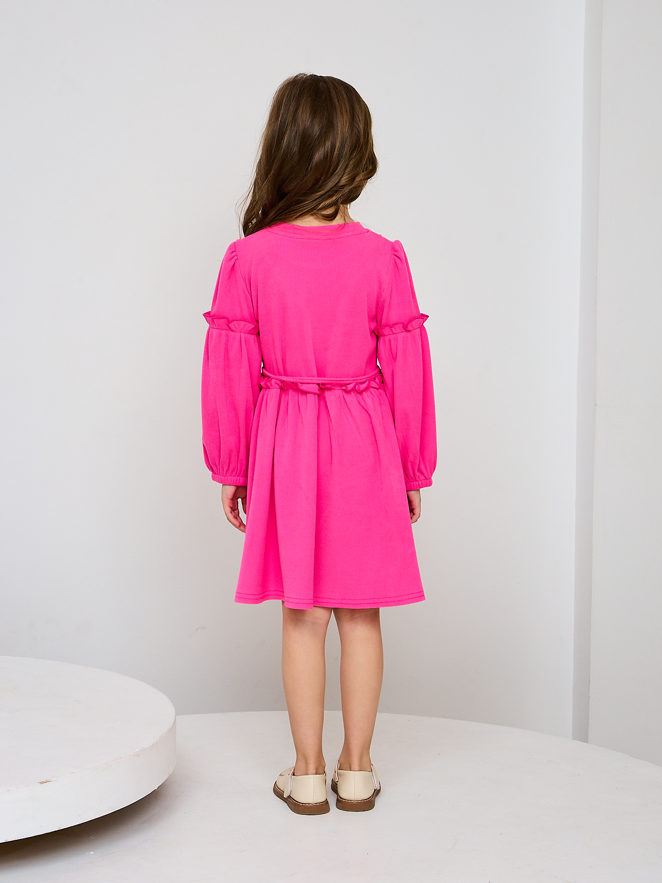 Платье Mil Art kids 1902201534DRESS-BUSINA-PINK - фото 5